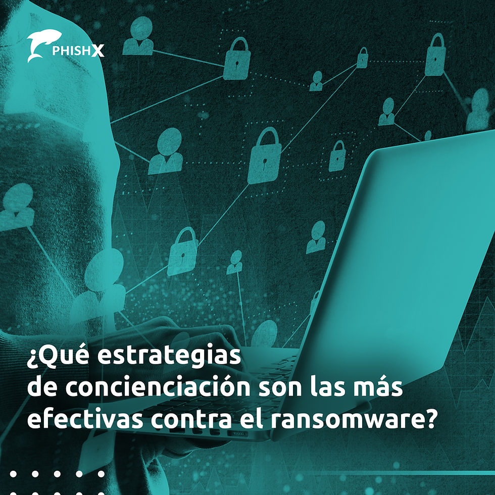 ¿Qué estrategias de concienciación son las más efectivas contra el ransomware?