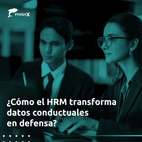 ¿Cómo el HRM transforma datos conductuales en defensa?
