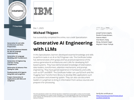 Generative AI Engineering