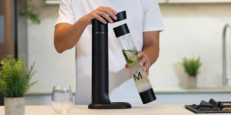 bebida carbonatada con MAÏM Soda Pop