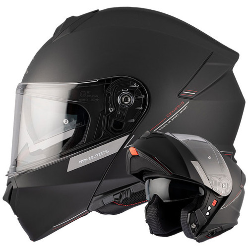 MT Genesis SV Flip Up Motorcycle Helmet Bikes Infinity