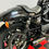 Thumbnail: Black motorcycle rear view, number 56