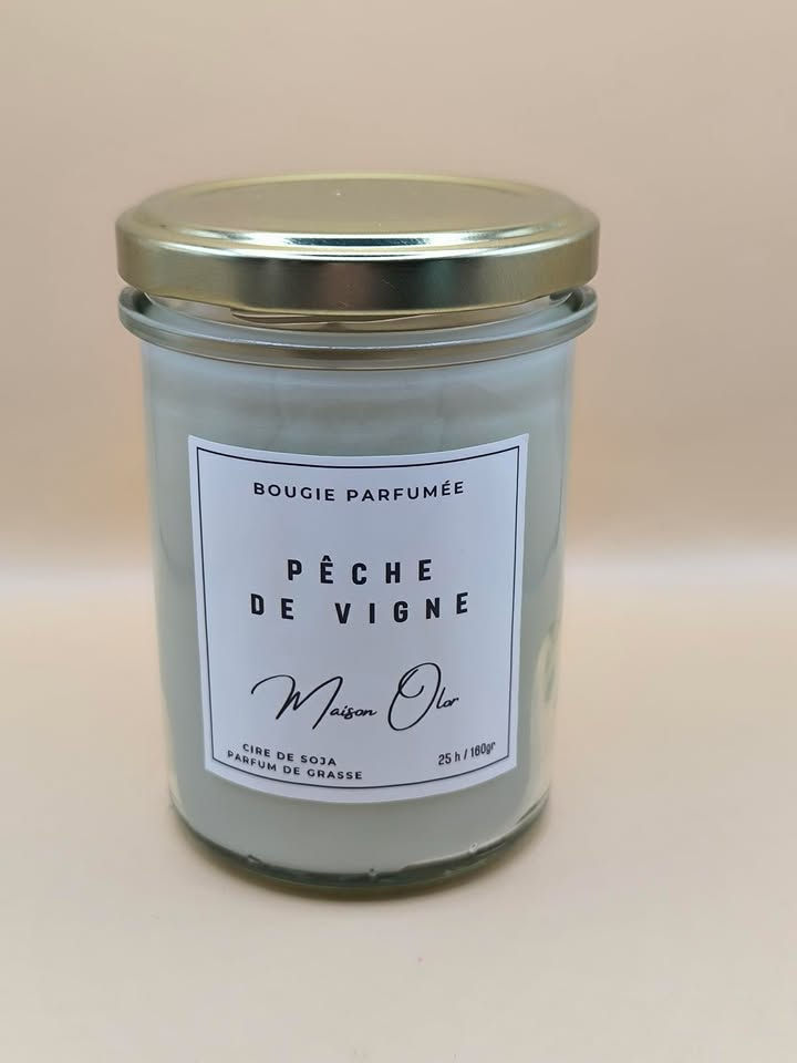 Bougie parfumée PÊCHE DE VIGNE