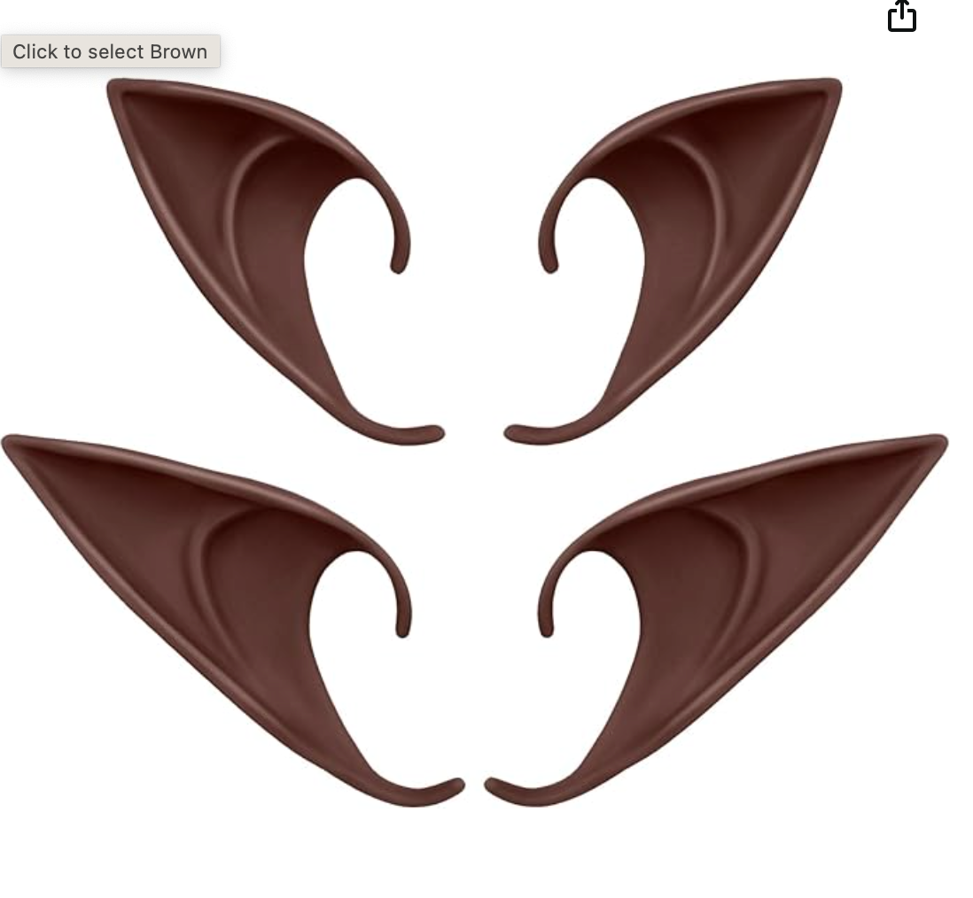 Elf Ear - Brown