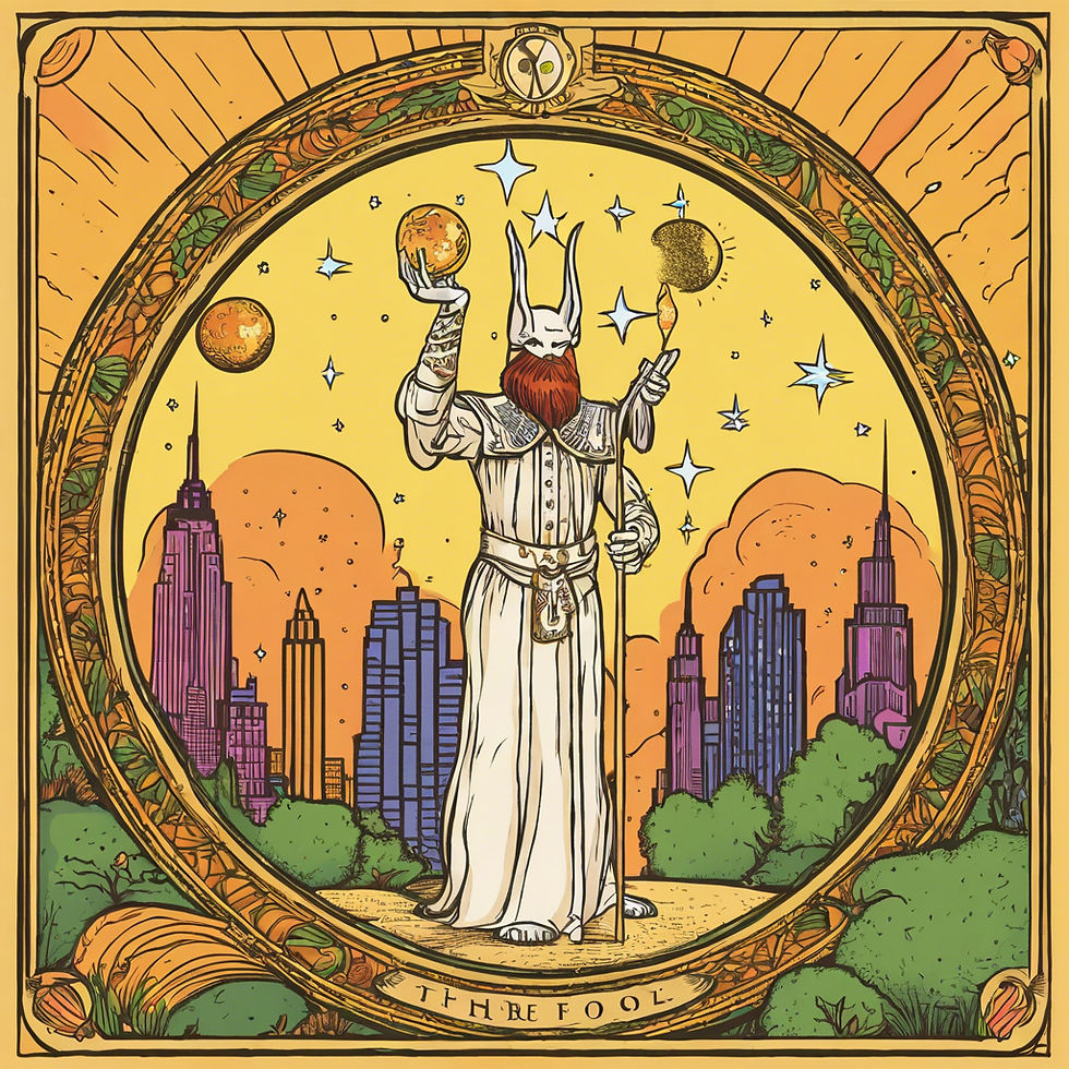 learning Tarot Major Arcana The Fool