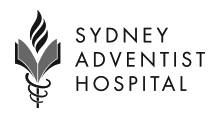 Sydney Adventist Hospital logo