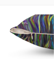 Thumbnail: "White Wildflowers" Throw Pillow