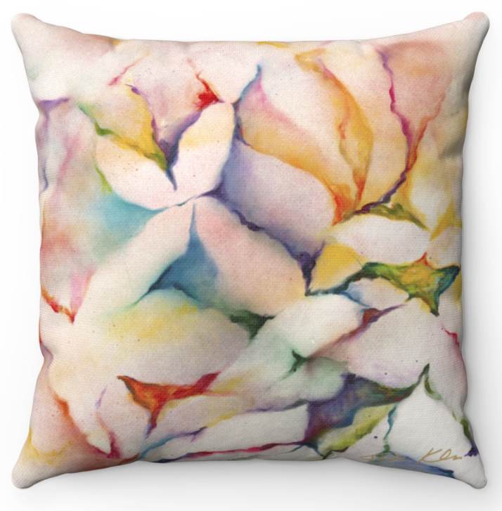 "Petals" Throw Pillow
