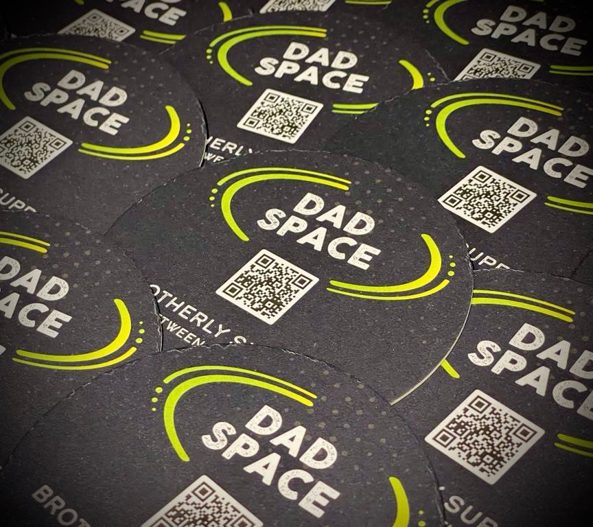 DadSpace Drink Mats