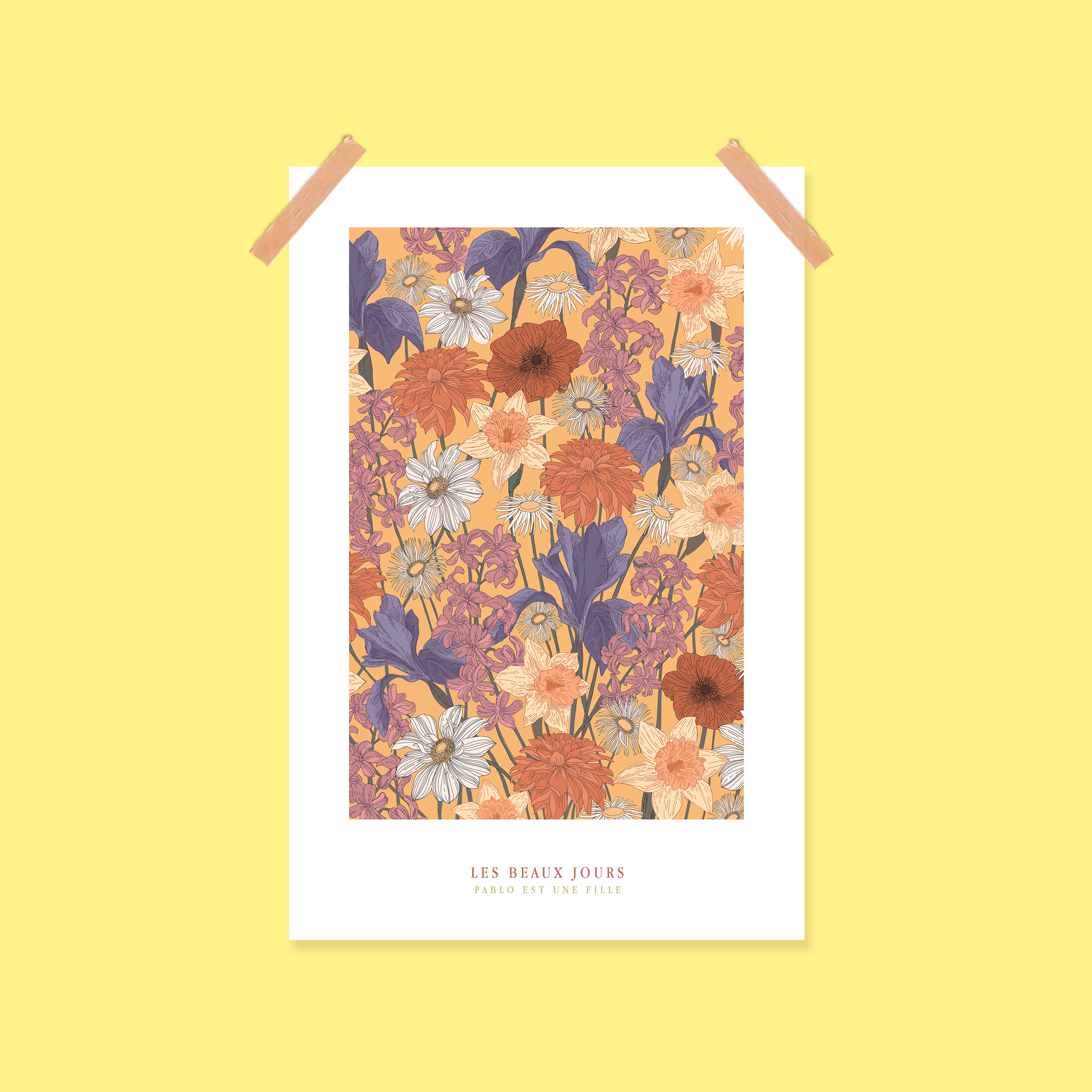 Mini Affiche "Les Beaux Jours"