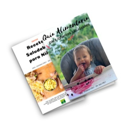 Combo: Guía Alimentaria para Infantes Saludables + Recetas Saludables para Ninos