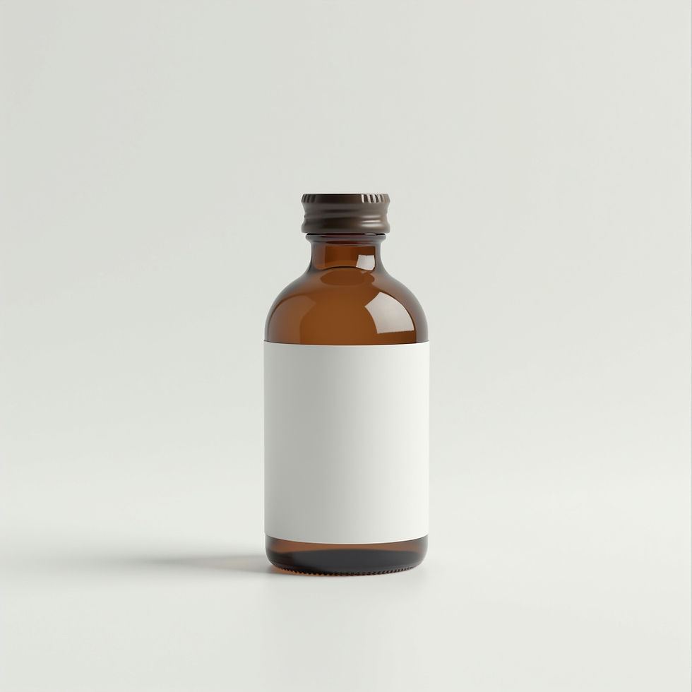 Minimalist İlaç Şişesi
