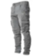 Thumbnail: Denim Cargo Jeans