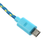 Thumbnail: 2M Nylon Woven Micro USB V8 Data Charge Cable