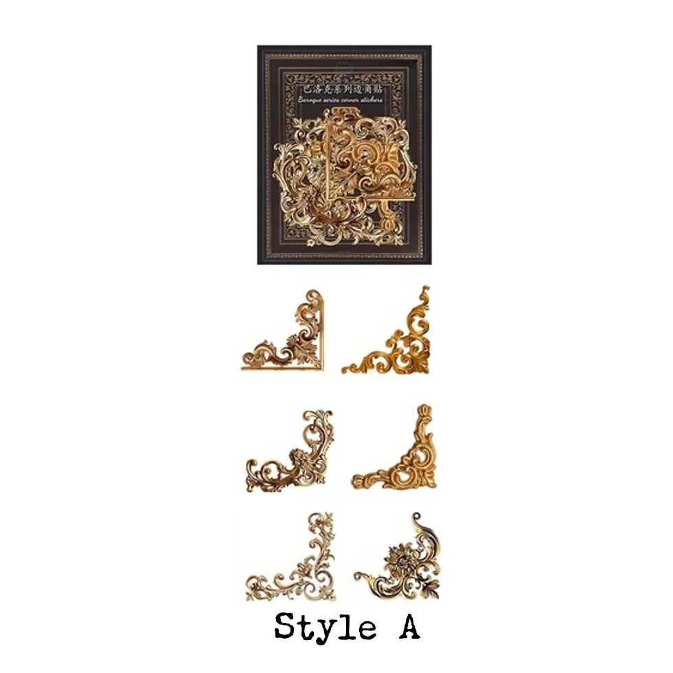 Thumbnail: Decorative corner stickers