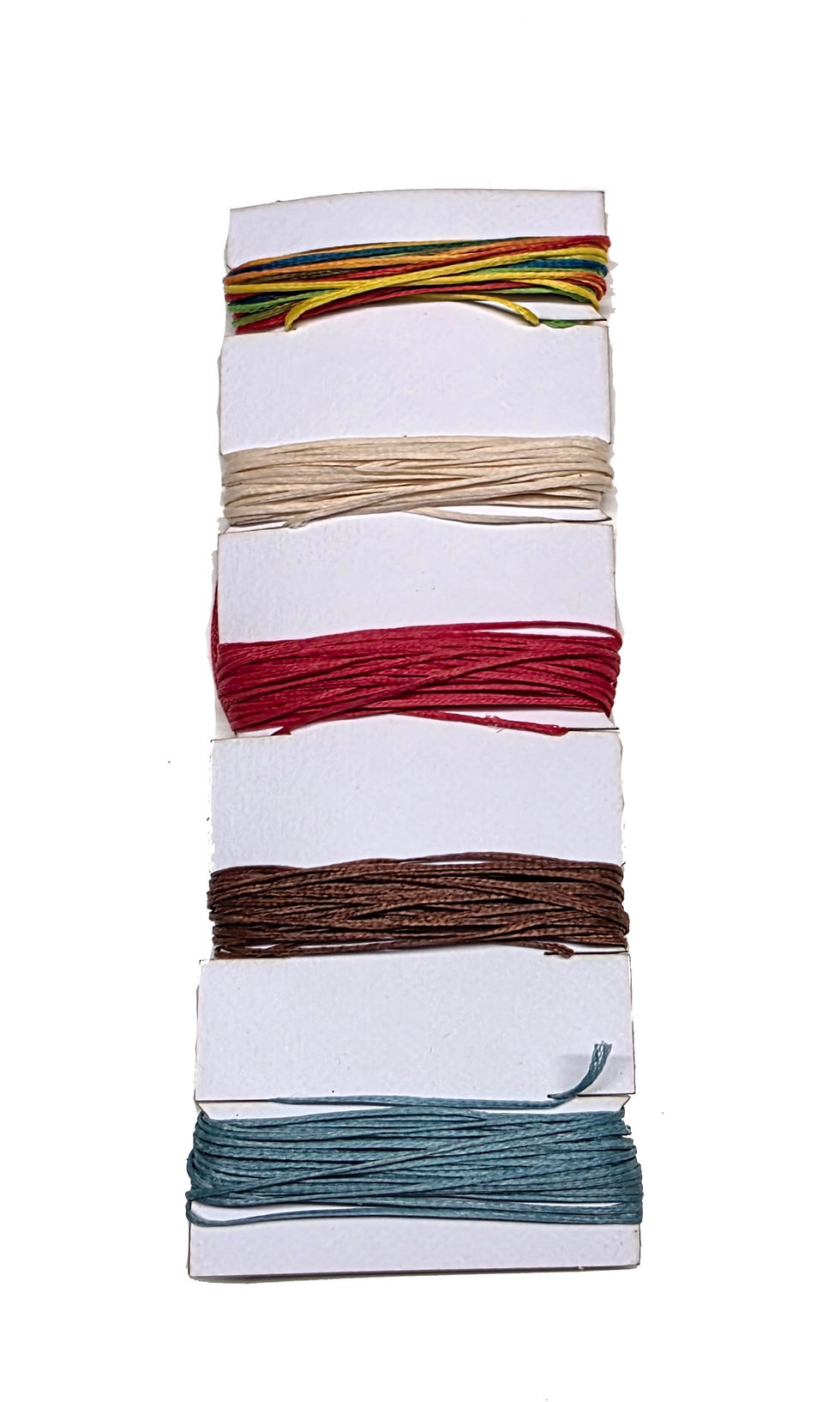 Thumbnail: 20mtr mixed waxed thread card