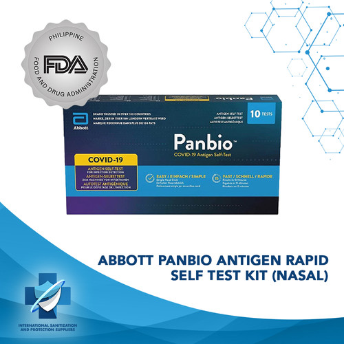 Abbott Panbio Antigen Rapid Self Test Kit (Nasal) FDA approved (10
