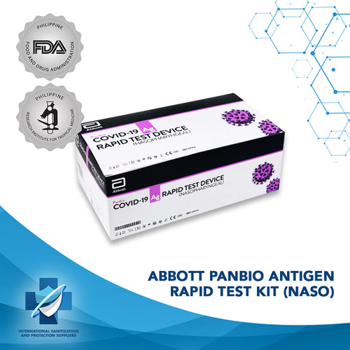 Abbott Panbio Antigen Rapid Test Kit (Naso) FDA Approved & RITM