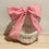 Thumbnail: Handmade Easter basket with bow  with lining 