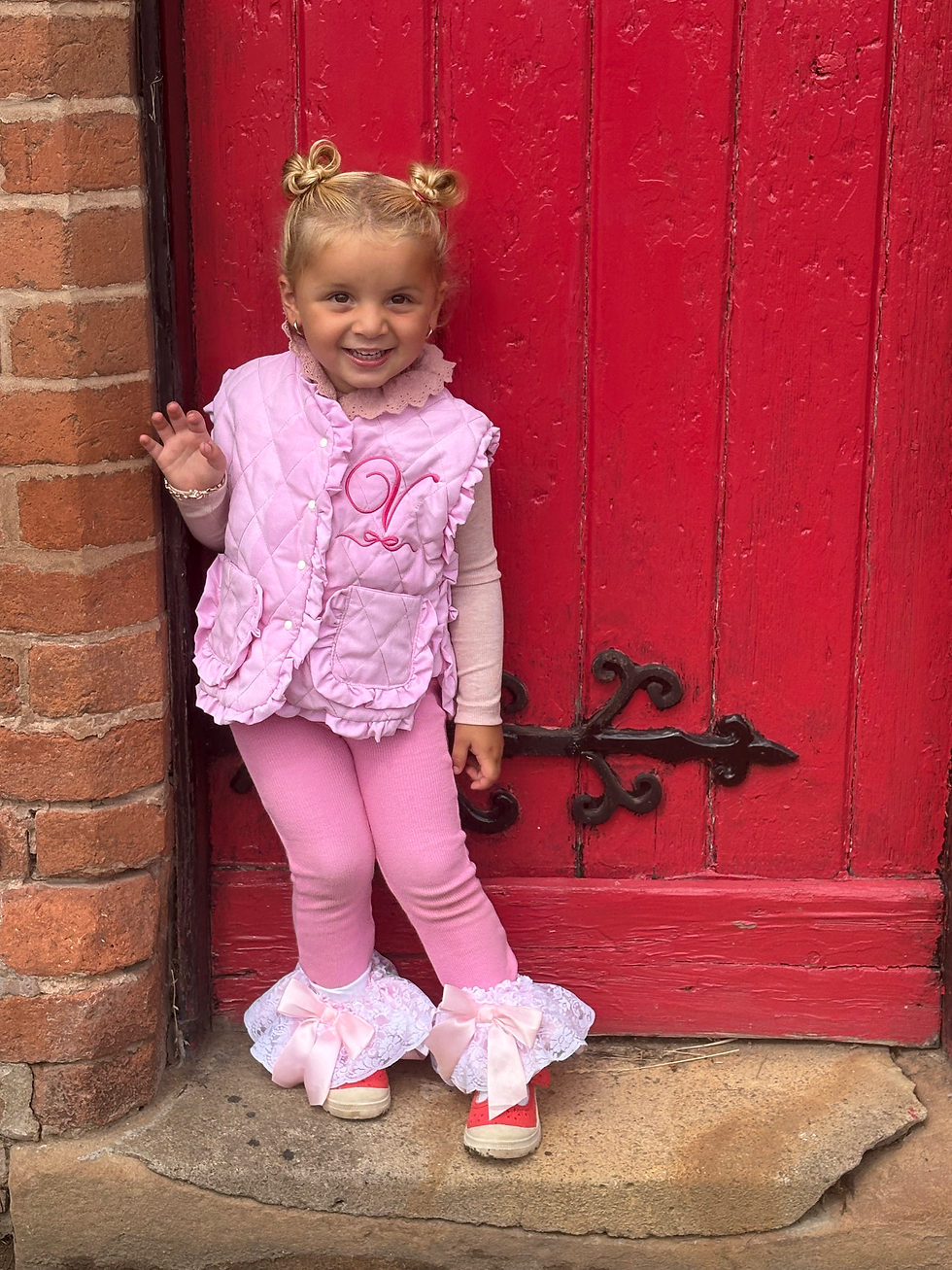 Thumbnail: Pink frill gilet 