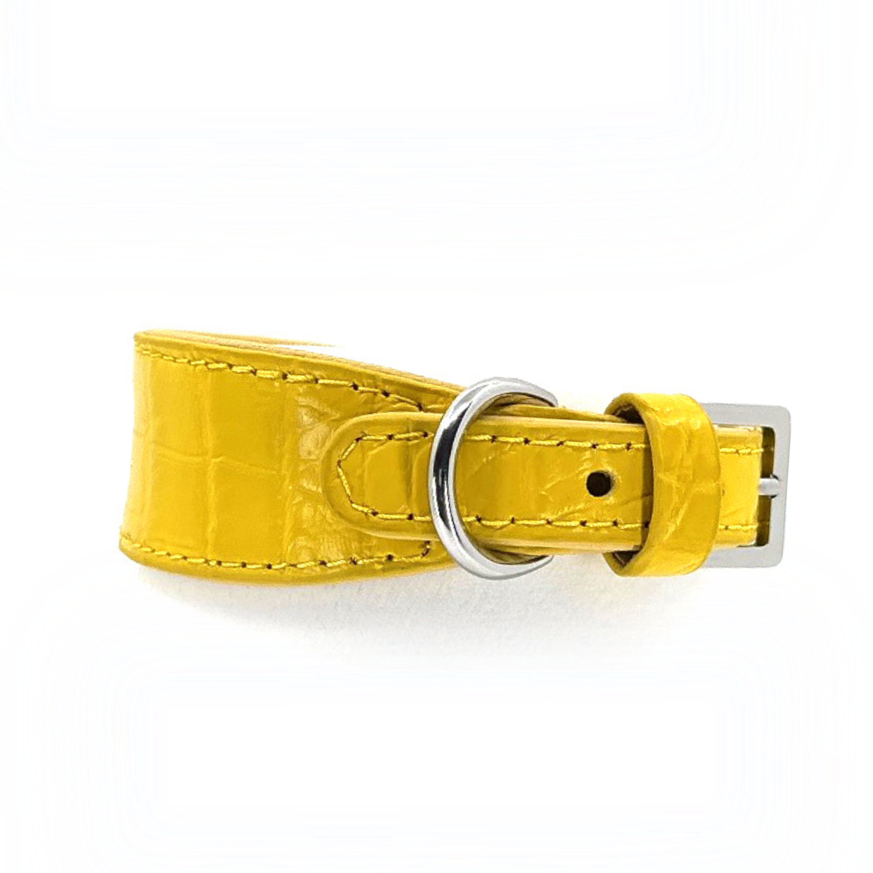 Yellow Crocodile Collar