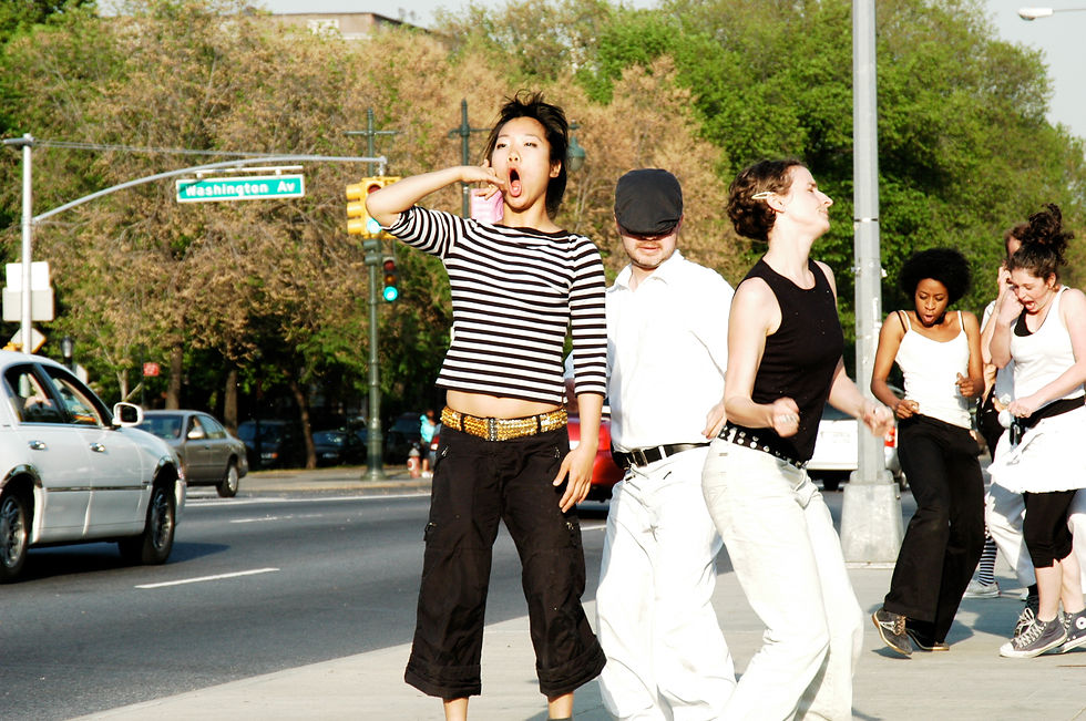 Outside Brooklyn Museum