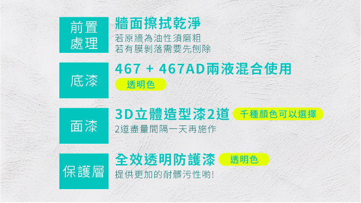 虹牌油漆-3D立體漆