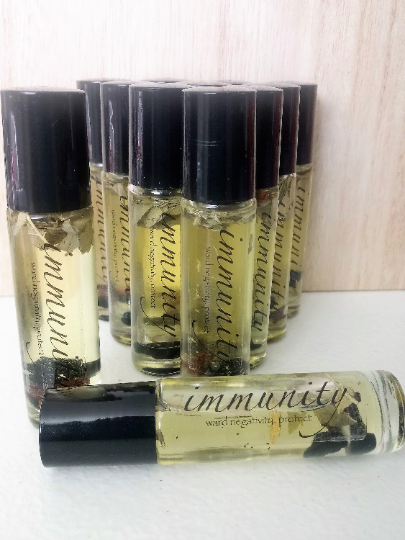 Thumbnail: Immunity Essential Oil Roller- 10ml (Ward Negativity, Ground & Protect)