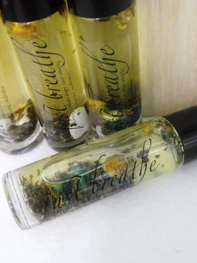 Thumbnail: Just Breathe Essential Oil Roller- 10ml (Meditation, Combat Anger & Anxeity)