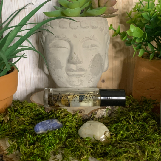 Thumbnail: Just Breathe Essential Oil Roller- 10ml (Meditation, Combat Anger & Anxeity)