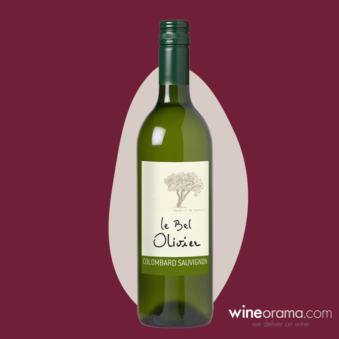 Le Bel Olivier Colombard-Sauvignon Blanc, IGP d’oc, Cotes de Gascogne, France