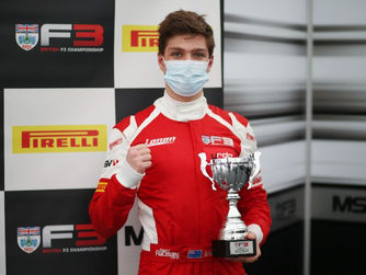Bart Horsten Claims Second British F3 Podium At Brands Hatch GP Circuit
