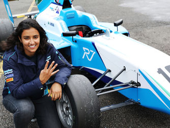 Douglas Motorsport's Reema Juffali Earns Best BRDC British F3 Result At Silverstone