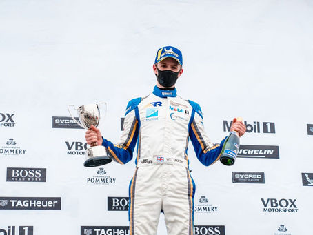 Will Martin Scores Double Porsche Podium At Silverstone