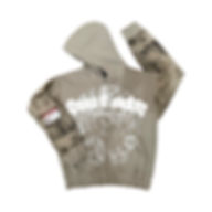 GRAY DIVINE REBELLION HOODIE