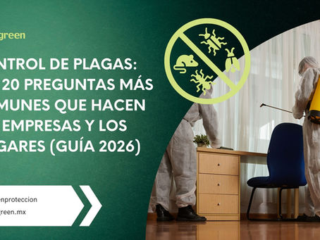 Titulo del blog y hombres fumigando