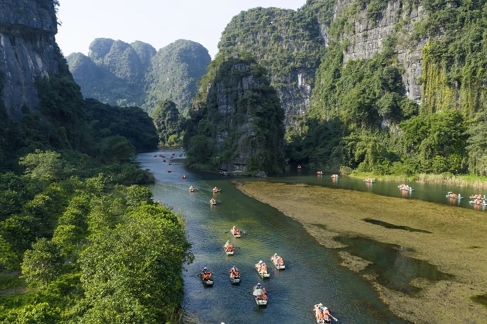 Trang An Scenic Landscape Complex – Bright waterways and limestone caves
