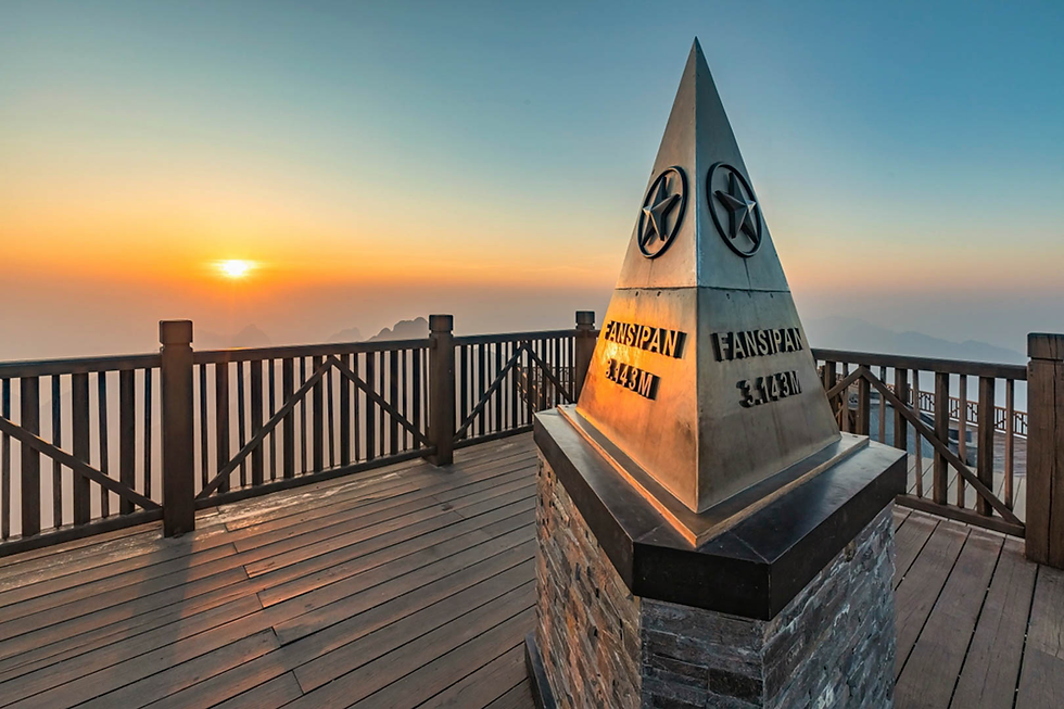 Fansipan – Above the clouds during rainy season