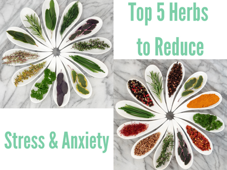 Top 5 Herbs to Reduce Stress and Anxiety