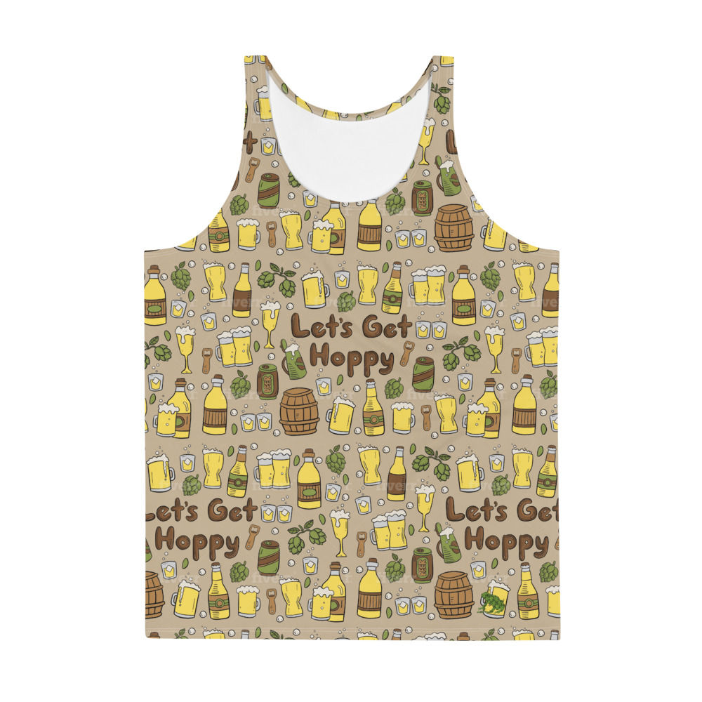 Let's Get Hoppy Craft Beer Tank Top