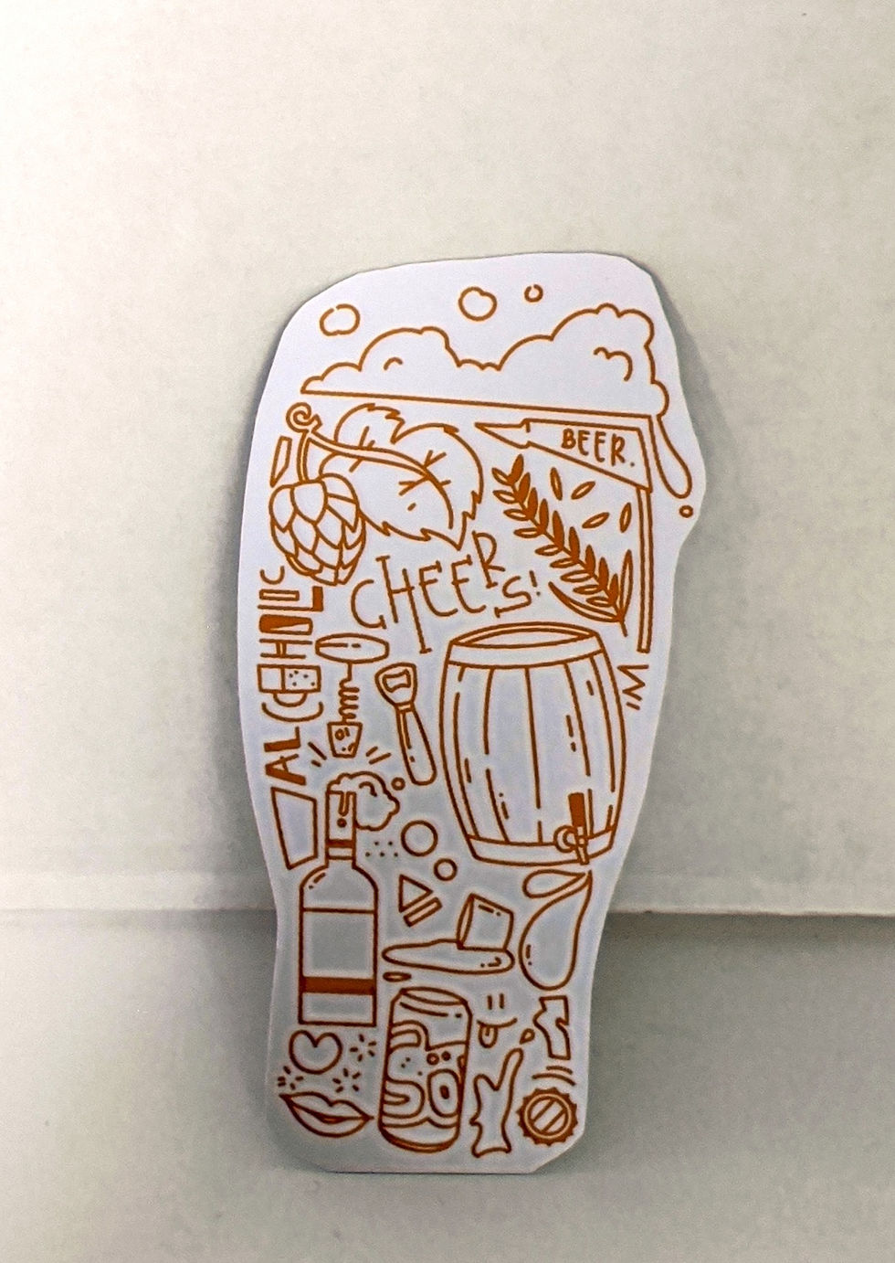 Craft Beer Pint Magnet