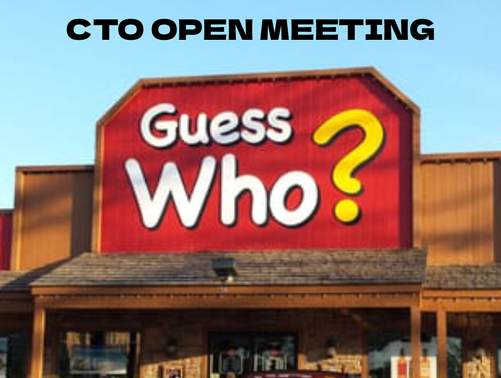 CTO Public Meeting