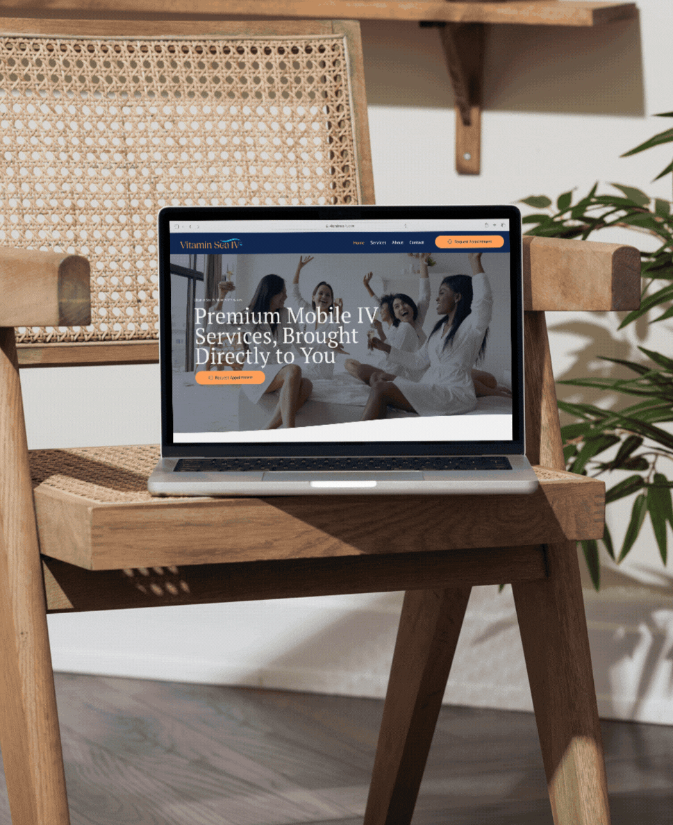 Vitamin Sea IV Website Design Examples