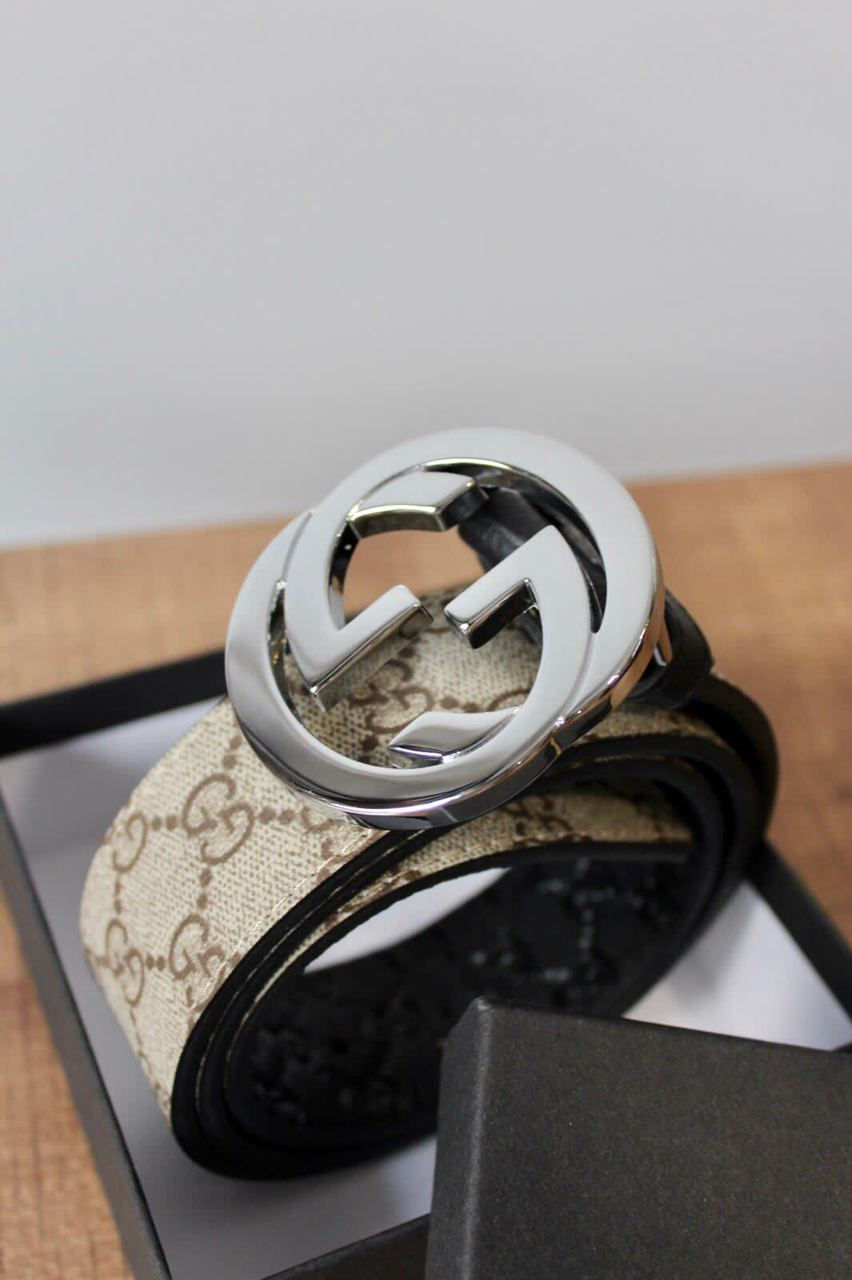 Thumbnail: GG SUPREME BELT WITH G BUCKLE