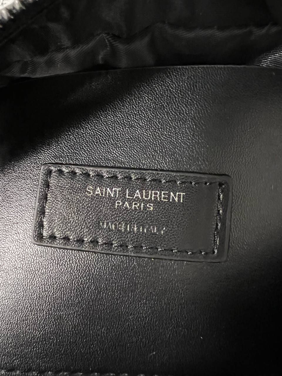Thumbnail: LOU CAMERA BAG IN RAFFIA AND SMOOTH LEATHER
