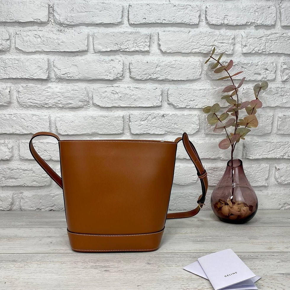 Thumbnail: SMALL BUCKET CUIR TRIOMPHE