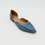 Miniatura: elegant women’s flats in blue leather