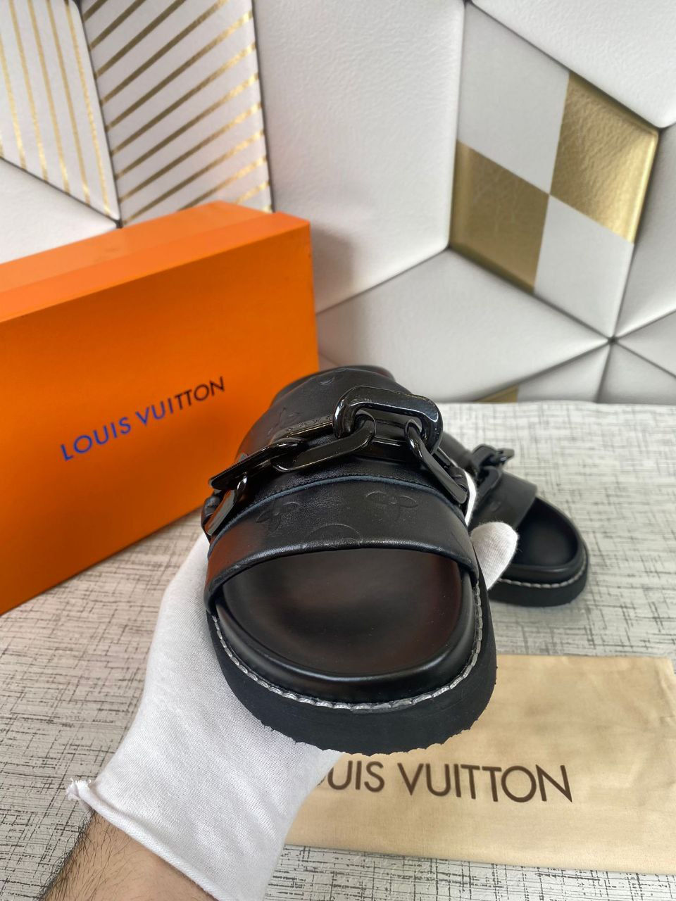Thumbnail: LV SUNSET FLAT COMFORT MULE