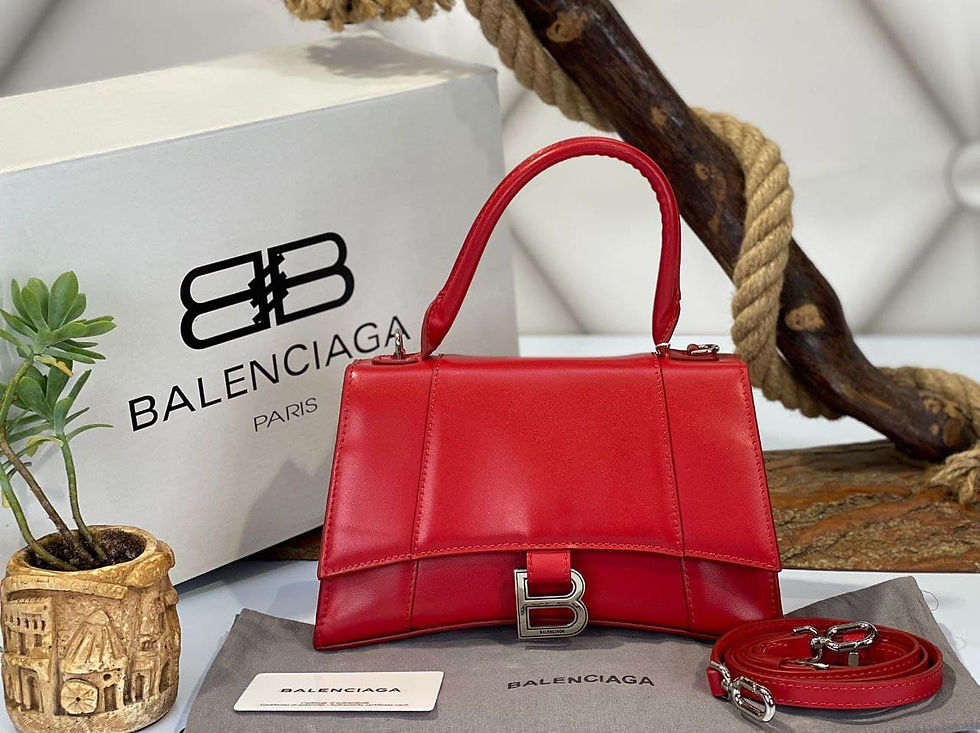 Thumbnail: HOURGLASS SMALL TOP HANDLE BAG