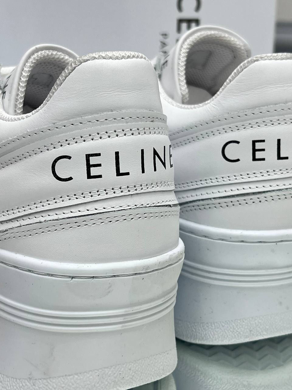 Thumbnail: BLOCK SNEAKERS WITH WEDGE OUTSOLE IN CALFSKIN